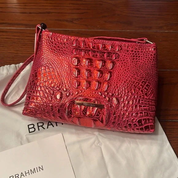 Brahmin Lorelei Red Dragon Melbourne bag